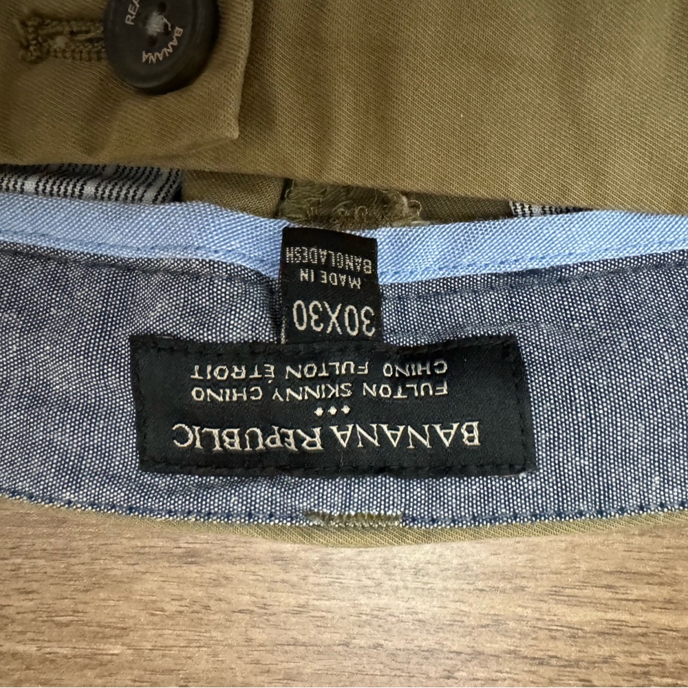 Banana Republic Men's Tan Chinos - Picture 2 of 2